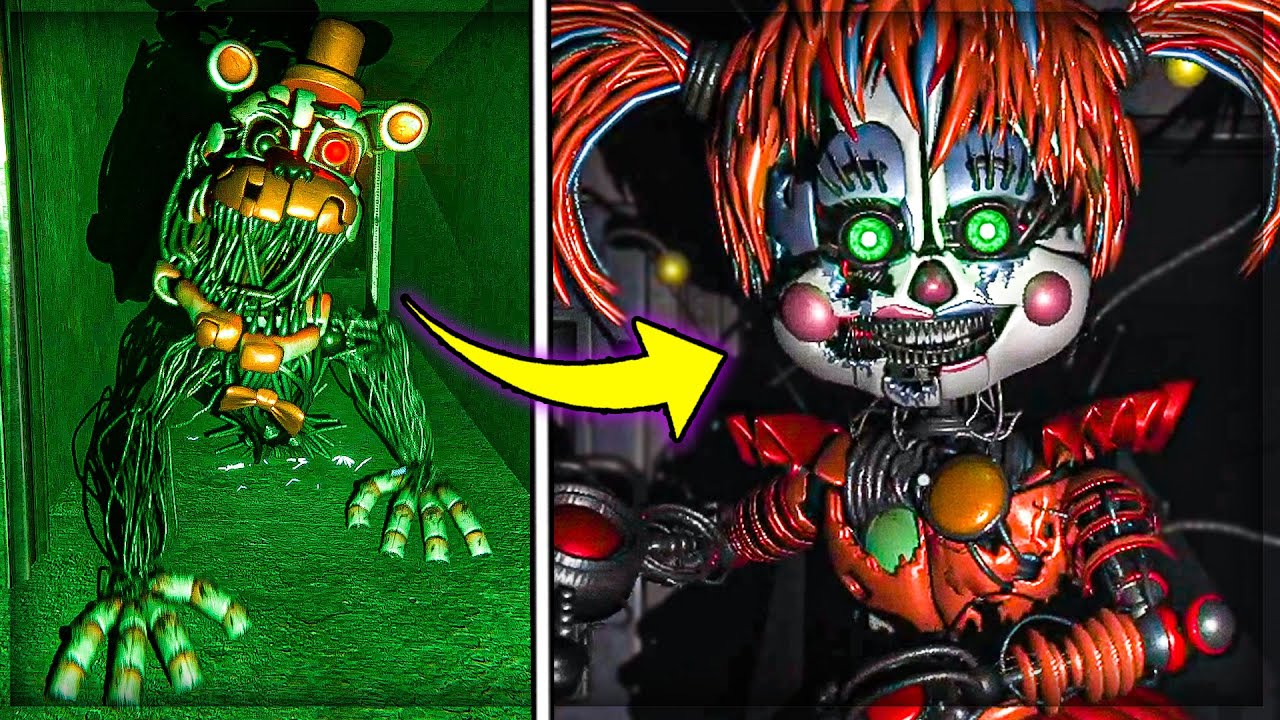 *SCRAP BABY* i *MOLTEN FREDDY* NA ŚMIETNIKU? | FNAF: THE GLITCHED ATTRACTION