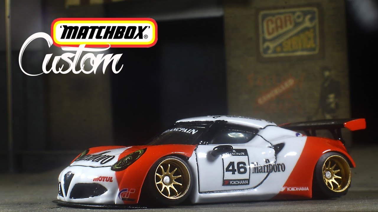 Full Build MATCHBOX CUSTOM ALFA ROMEO 4C
