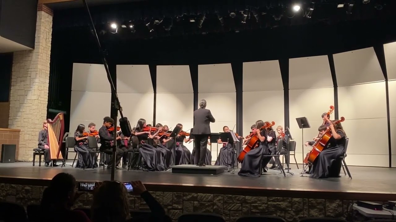 Bush Varsity Orchestra UIL performance of Vanguard Overture