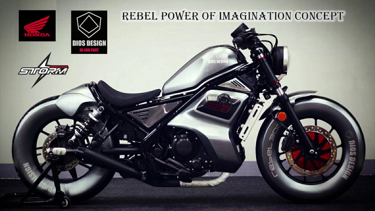 Honda Rebel300 Motorbike Idea Challenge - Storm