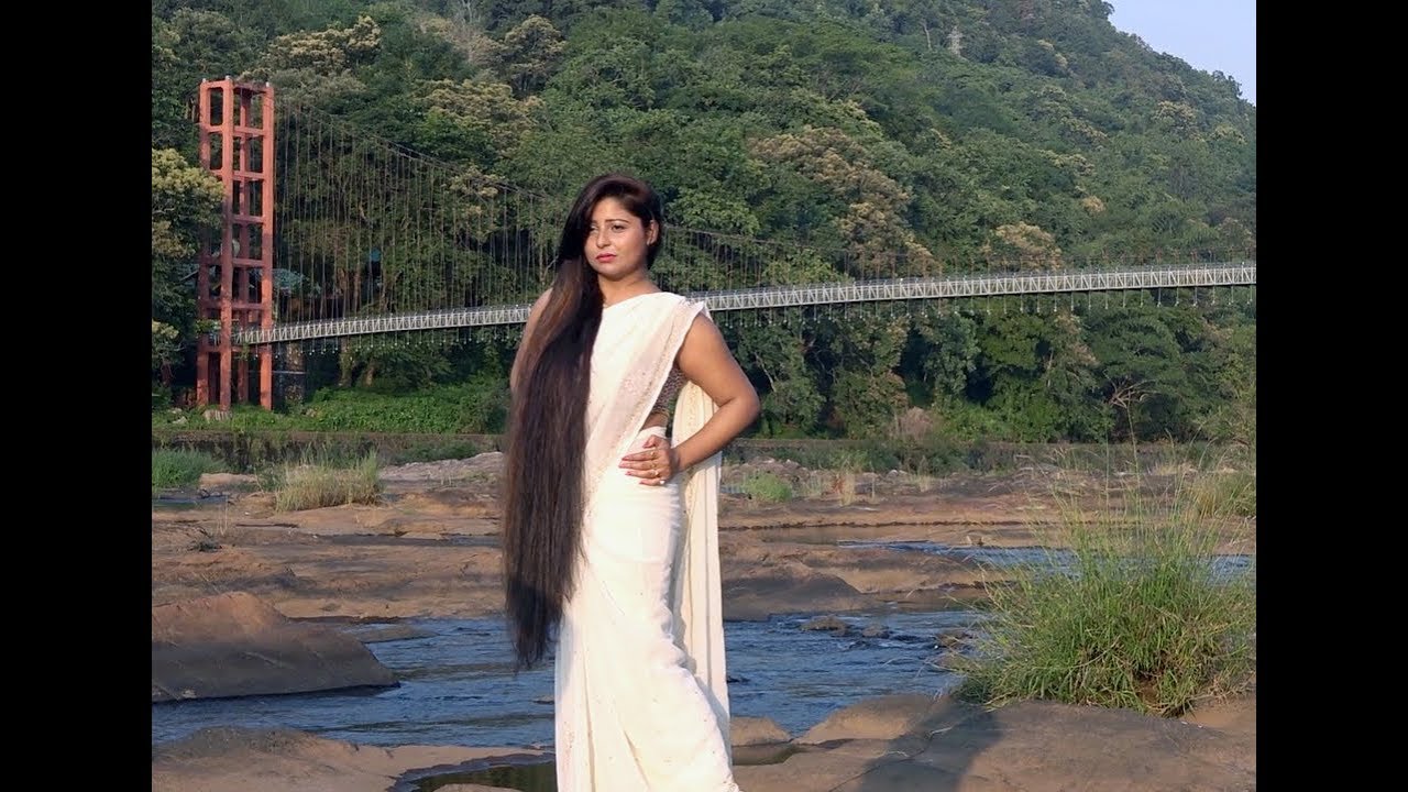 Bold Long Hair Photo Shoot Done by Long Hair Fashion Model