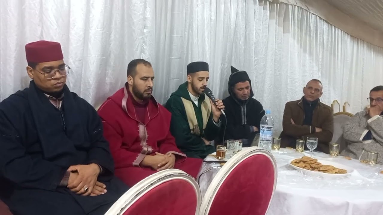  متع سمعك بآيات من الذكر الحكيم في خيمة عزاء المرحوم بإذن الله خالنا الرحماني بنيونس