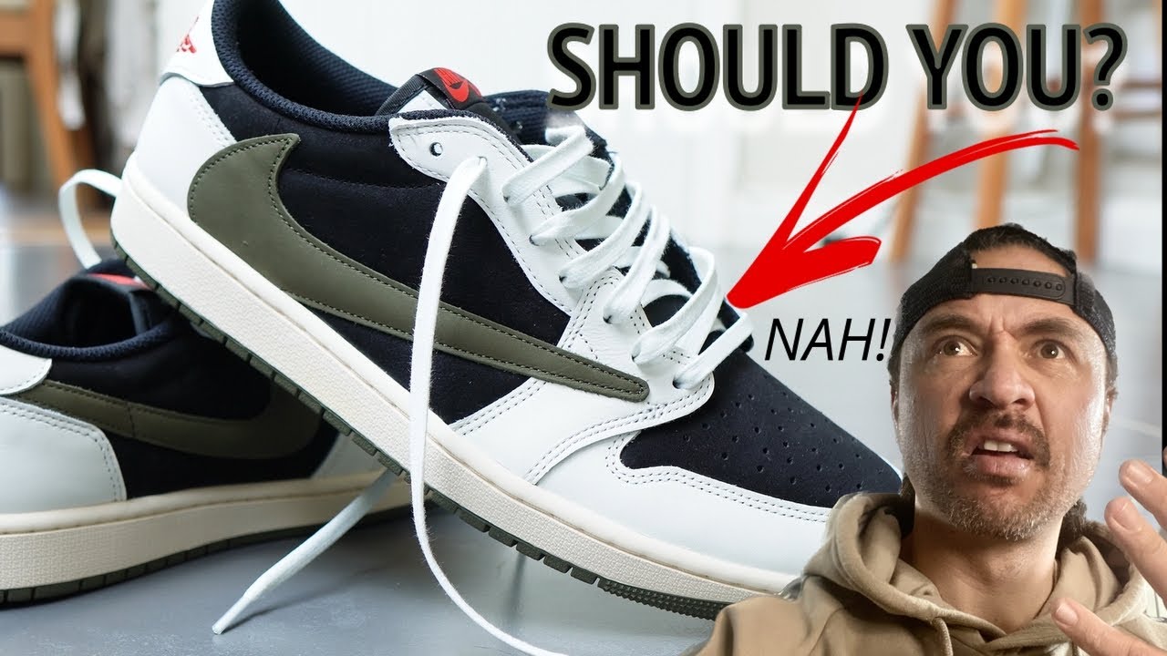 Are the Jordan 1 Low Travis Olives WORTH the RESELL? #sneakers #sneakerhead #airjordan