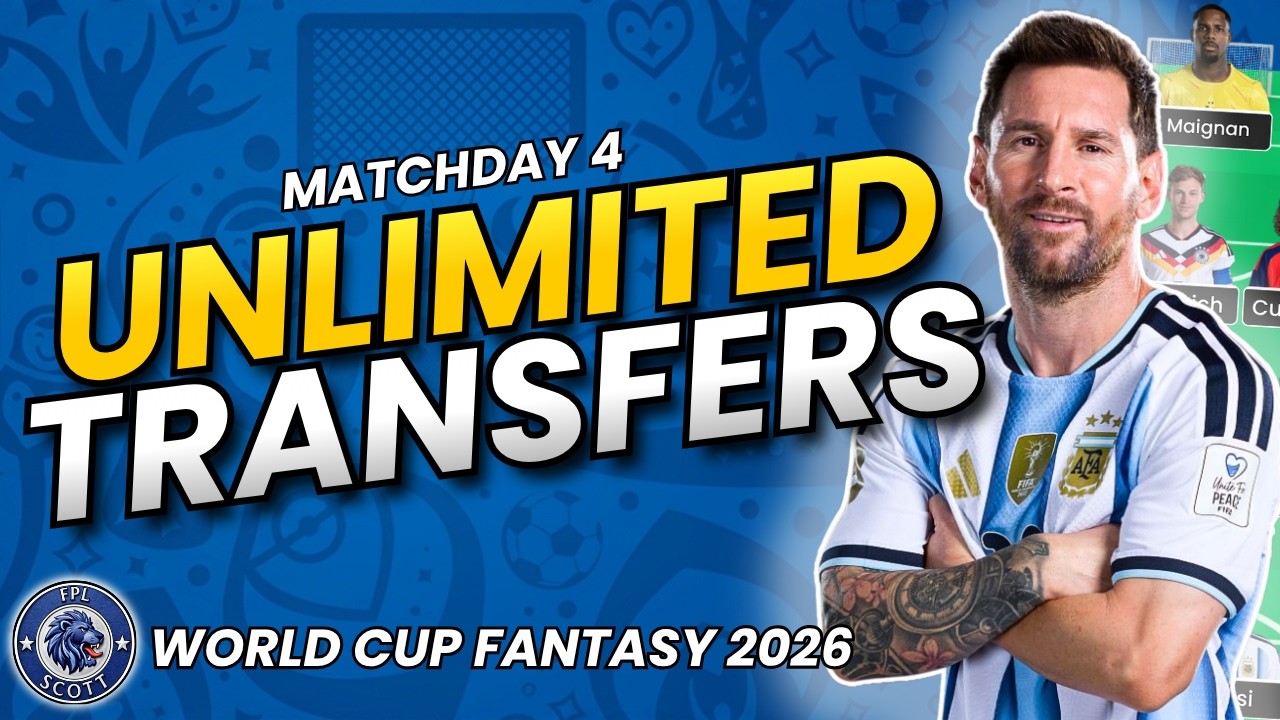 World Cup Fantasy MD4 First Draft 🌍 Early Thoughts, Best Picks & Captaincy Options | Rank: 20k 🌍