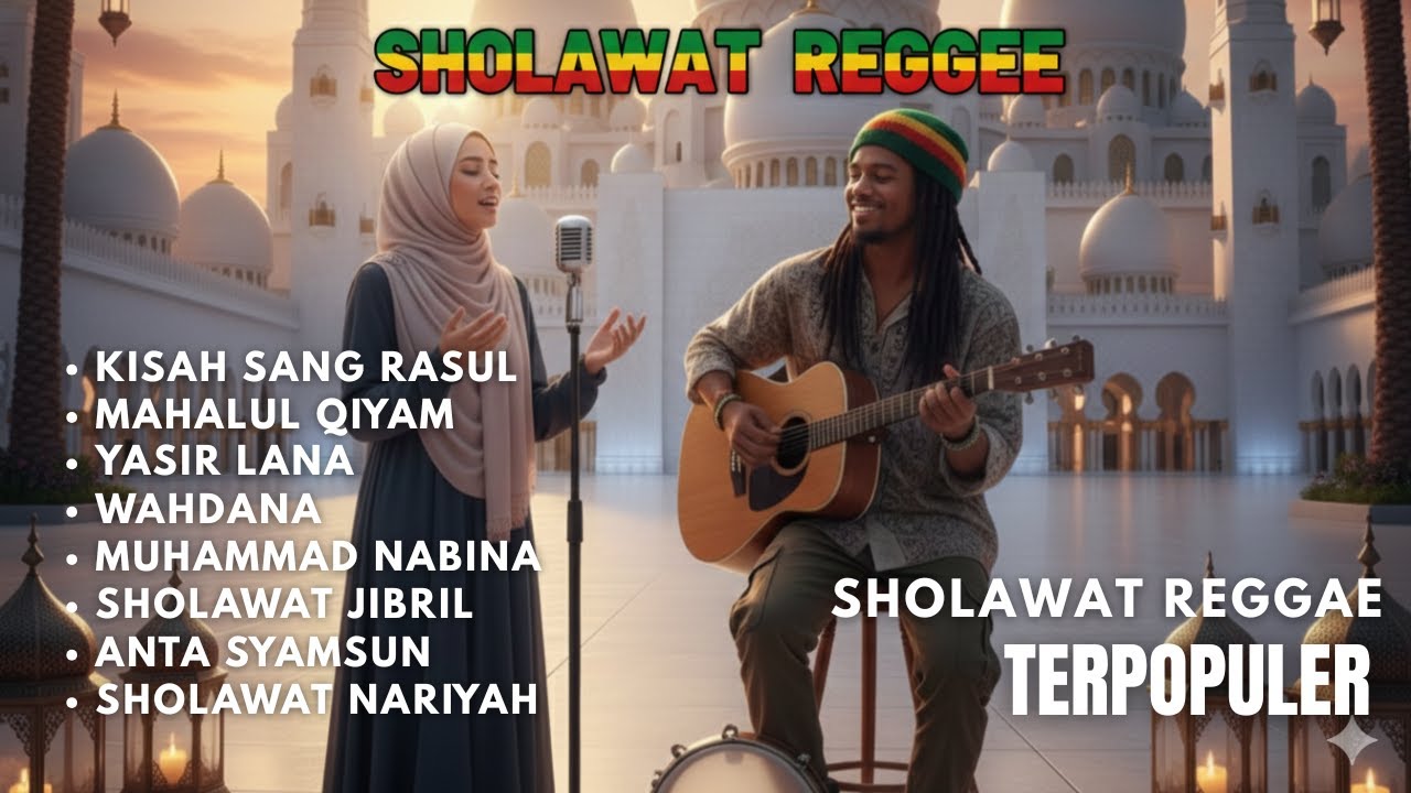Sholawat Terpopuler Versi Reggae | Sholawat Bikin Hati Tenang Dan Jiwa Damai