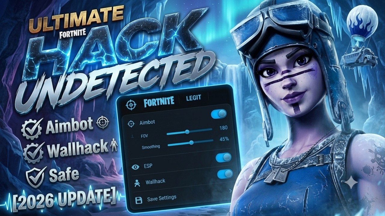 Я попробовал лучший бесплатный чит для Fortnite в 2026 году... (Неудержим)