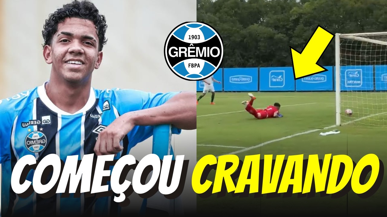 💥😱 Estreia COM GOL! Veja os GOLS DO GRÊMIO x Palmeiras na ESTREIA do BRASILEIRÃO SUB 20!