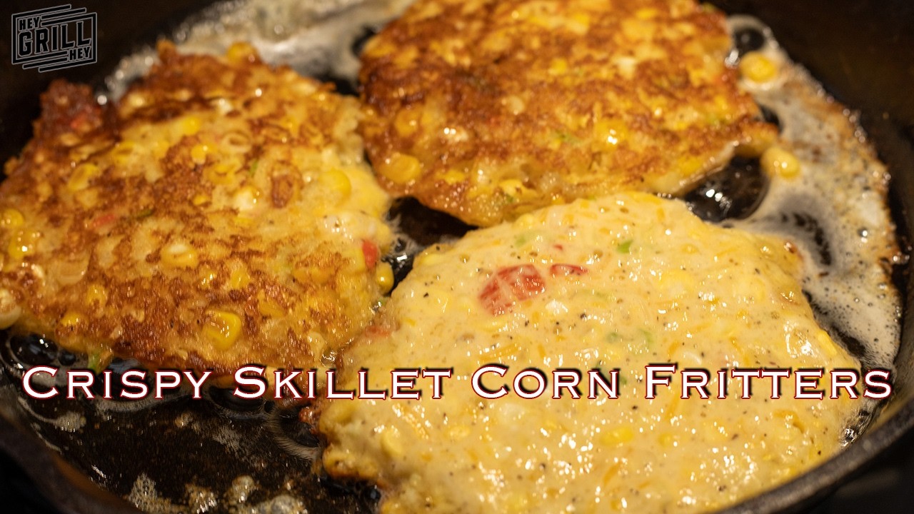 Crispy, Buttery, Skillet Corn Fritters