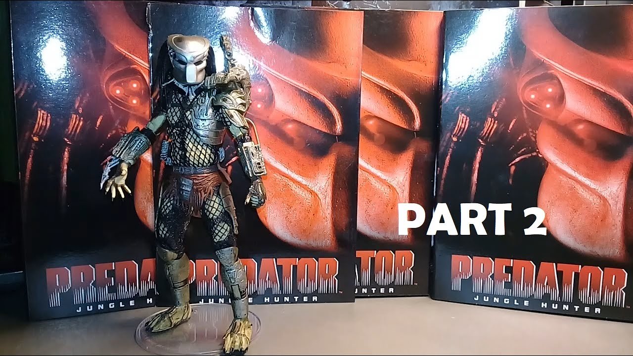 Сравнение x4! Neca Ultimate Jungle Hunter Predator (переиздание 2019, 2021, 2022 и 2023 годов)!