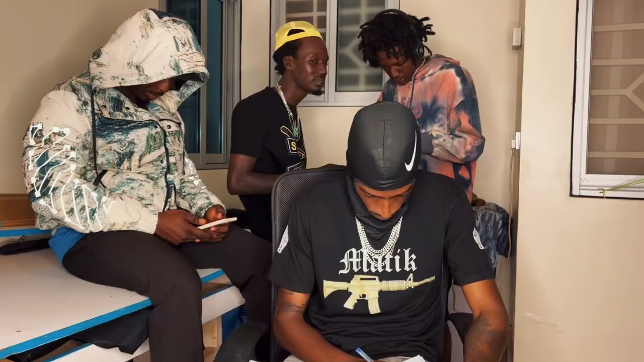 Abakyimanyi (Dem know) Studio session at Ghost Empire @ShattaEmpire….