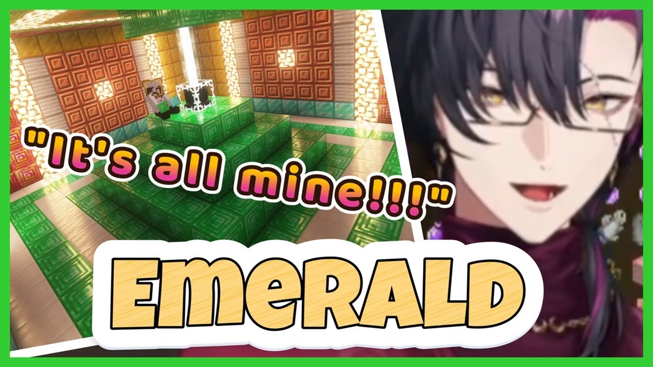 [#VCraftEnchanted] New Witchington Villagers Reaction to Zali The Breadwinner's Room of Emerald💎