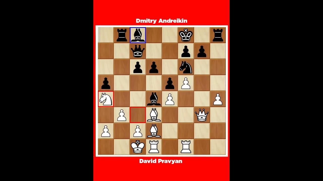 David Pravyan vs Dmitry Andreikin √ Titled Tuesday Blitz November 22 Late, 2022.