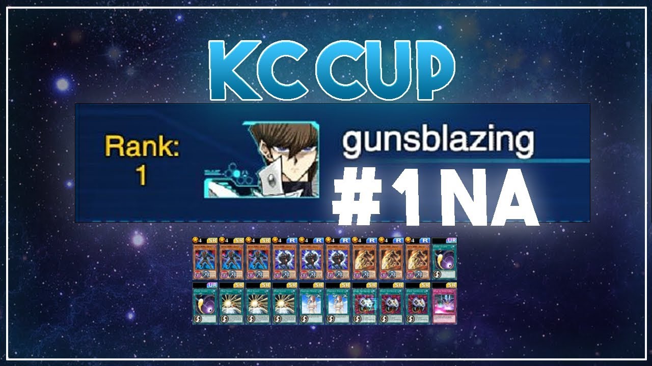 Gunsblazing RANK 1 IN KC CUP?? | My Deck + Tips [Yu-Gi-Oh! Duel Links]