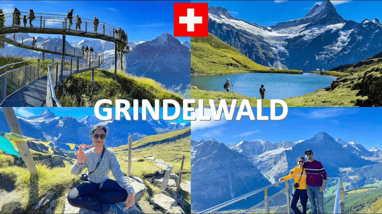 Grindelwald First | Bachalpsee | Switzerland | Travelling Indian Couple