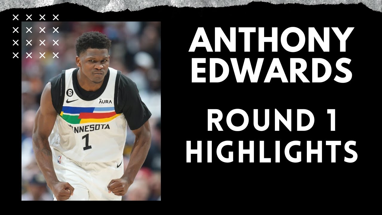 Anthony Edwards Round 1 Highlights vs. Denver Nuggets | 2023 NBA Playoffs
