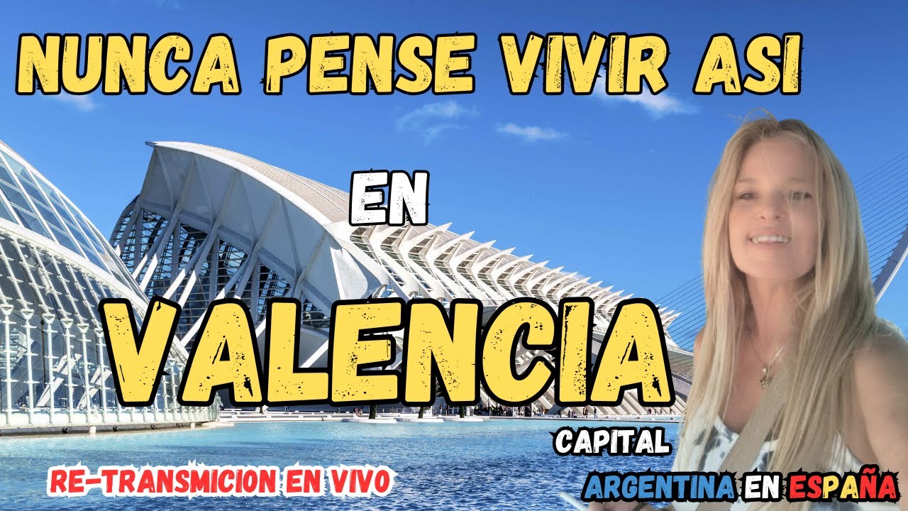 NUNCA PENSE VIVIR ASI EN VALENCIA 😨🇪🇸 #españa #valencia