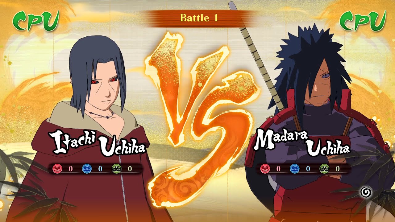 Itachi Uchiha vs. Madara Uchiha | Ultimate Uchiha Battle – Naruto Storm Connections