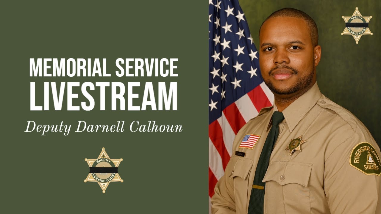 Deputy Darnell Calhoun Memorial Service