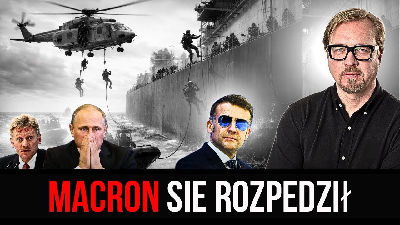 ⚡ FRANCJA PRZEJĘŁA ROSYJSKIE STATKI! Załoga aresztowana. Putin milczy.