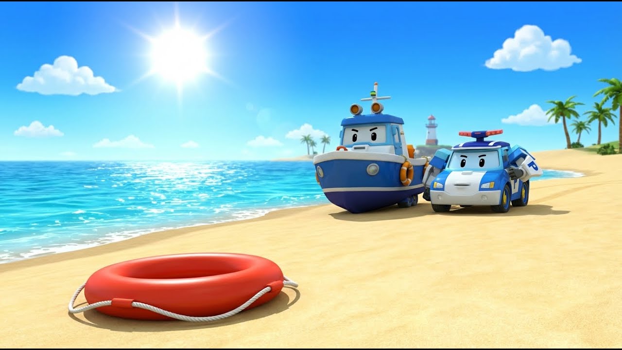 Marine and the Rescue Team's Ultimate Beach Safety Mission