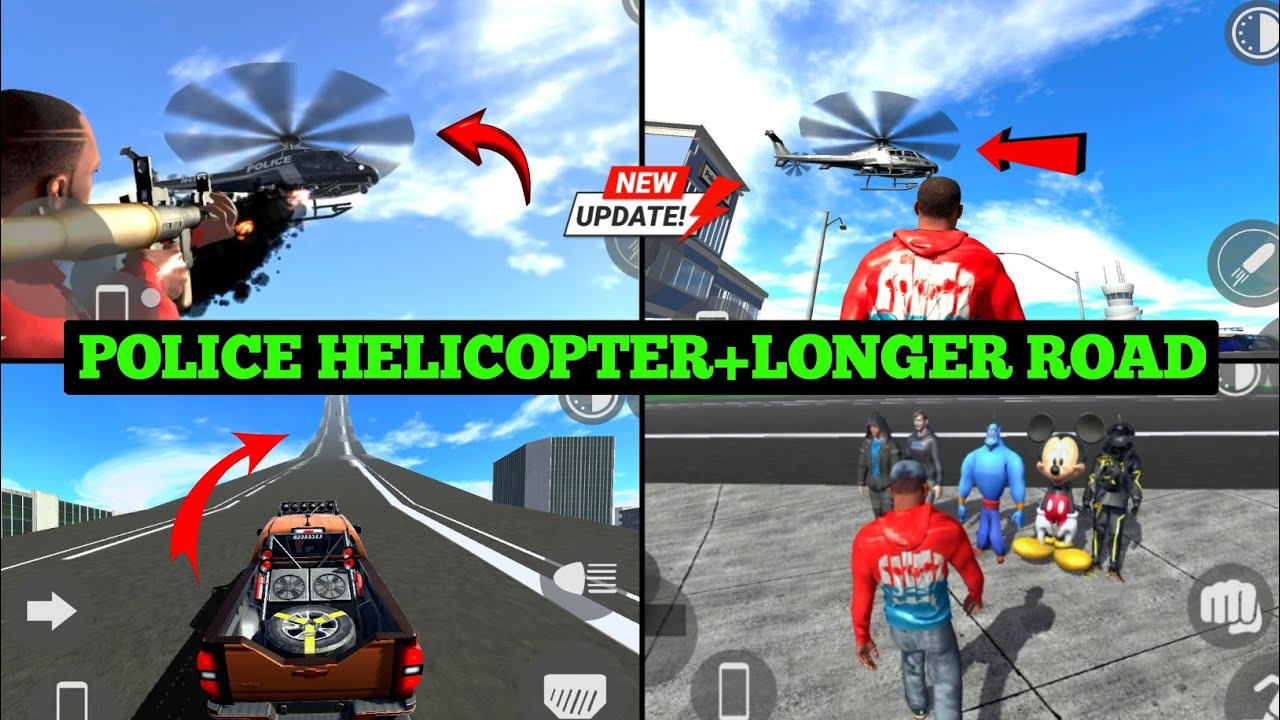 IBD3D Longer Road Add & Police Helicopter Cheat 🚨| New Update Cheat Code's | Shimul Gamerz 