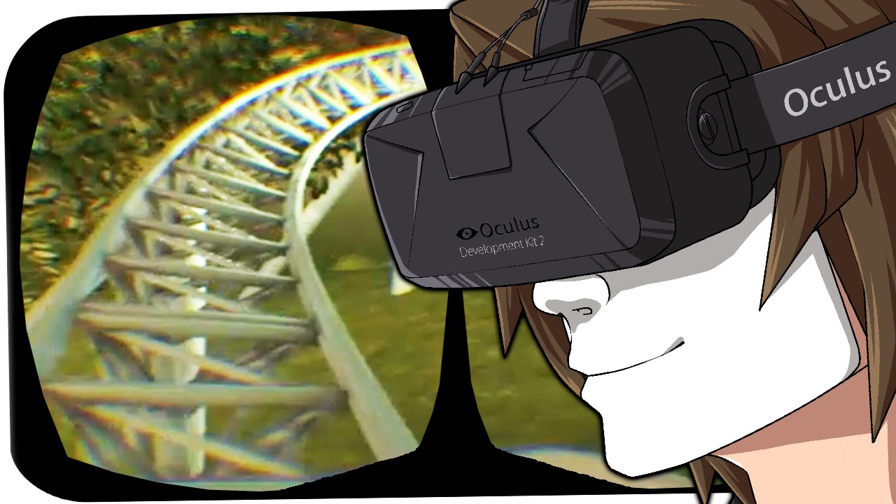 ACHTERBAHN FAHREN in VIRTUAL REALITY!