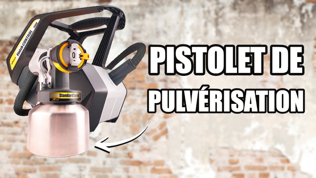 TEST ✅ Pistolet de pulvérisation - WAGNER : XVLP FinishControl 3500 - La pause café de BichonTV