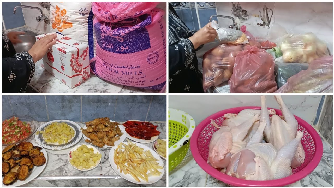 تقدية السيمانة الأساسيات 🛒مع ذكر الأثمنة ✅كلشي رخيص كوني ذكية بهاد طريقة غادة توفري ومتحرميش نفسك 👍