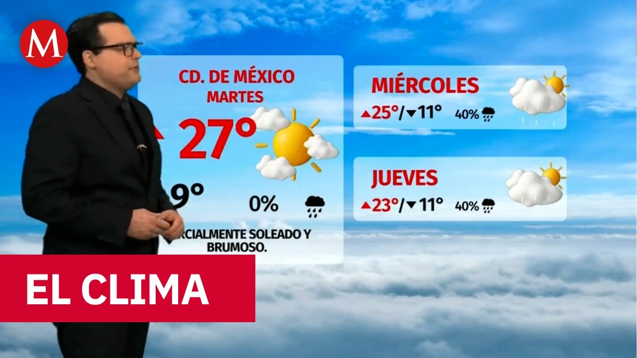 Clima de hoy martes 3 de marzo de 2026 | Pronóstico con Nelson Valdez