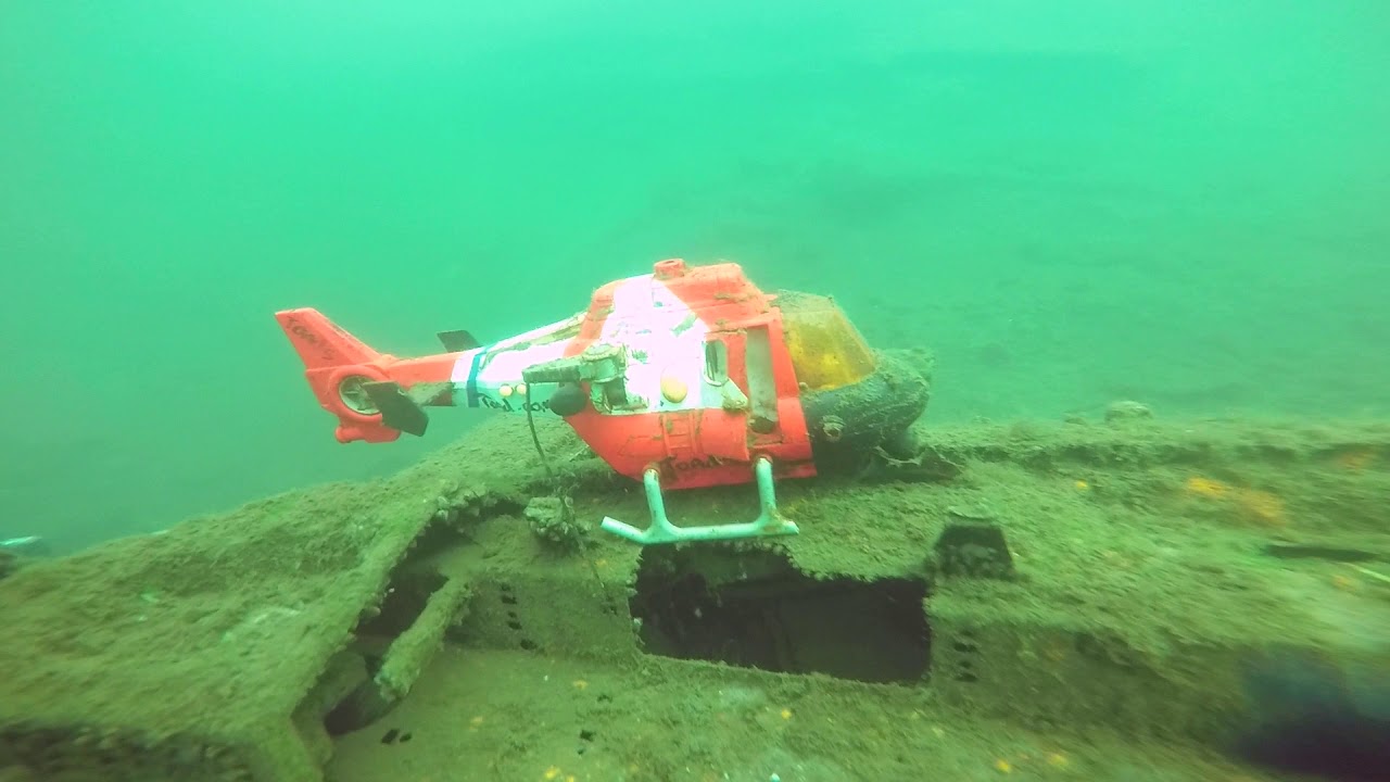 WW2 bomb found, sunken private jet exploring Doss Hill quarry