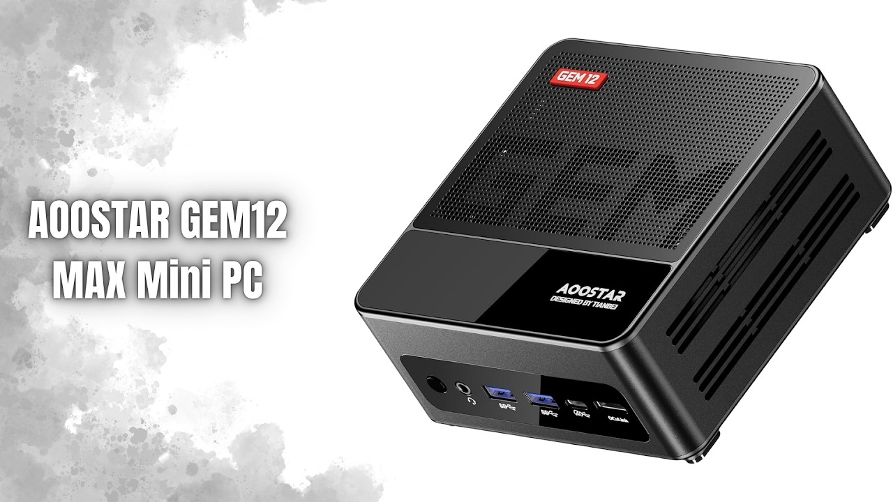 AOOSTAR GEM12 MAX Review | Ryzen 7 8745HS Mini PC Beast!