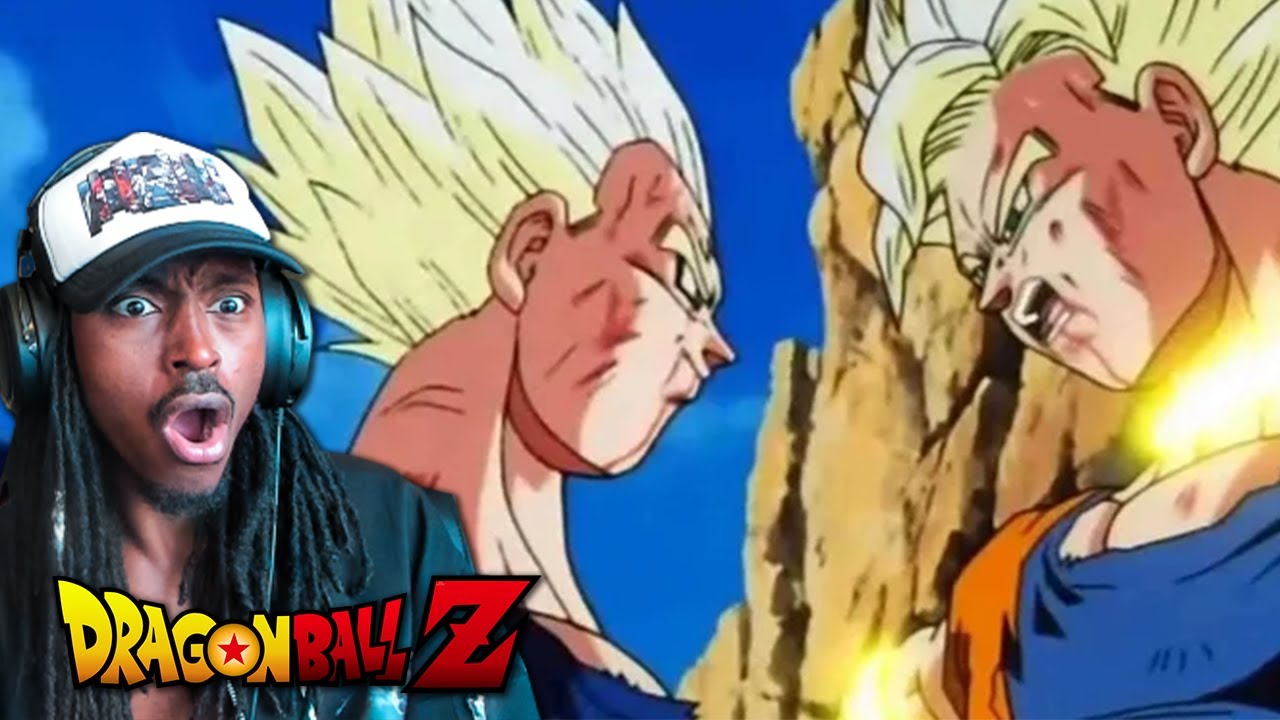 NON DRAGON BALL FAN REACTS TO GOKU VS MAJIN VEGETA | Dragonball Z Reaction