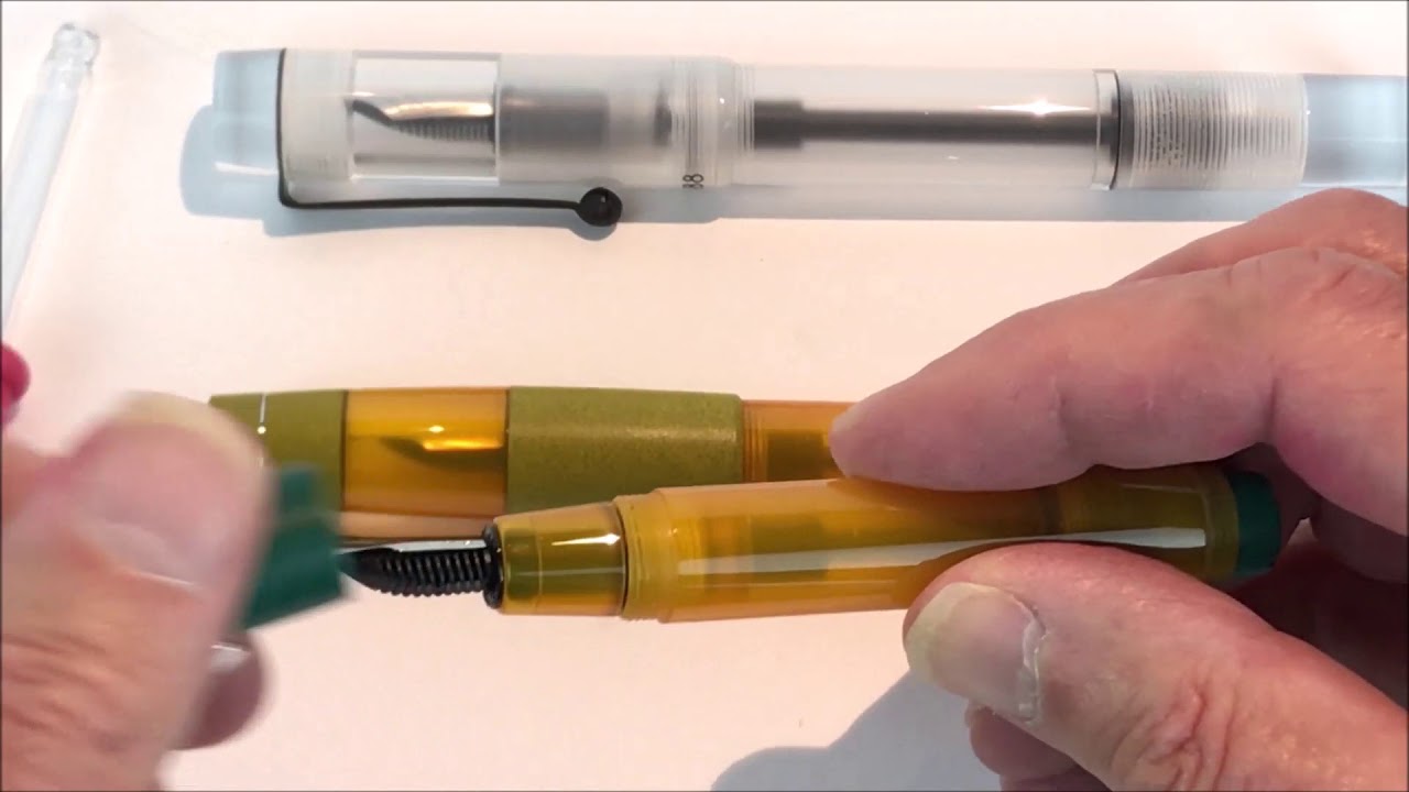 Opus 88 Pens Size Comparison