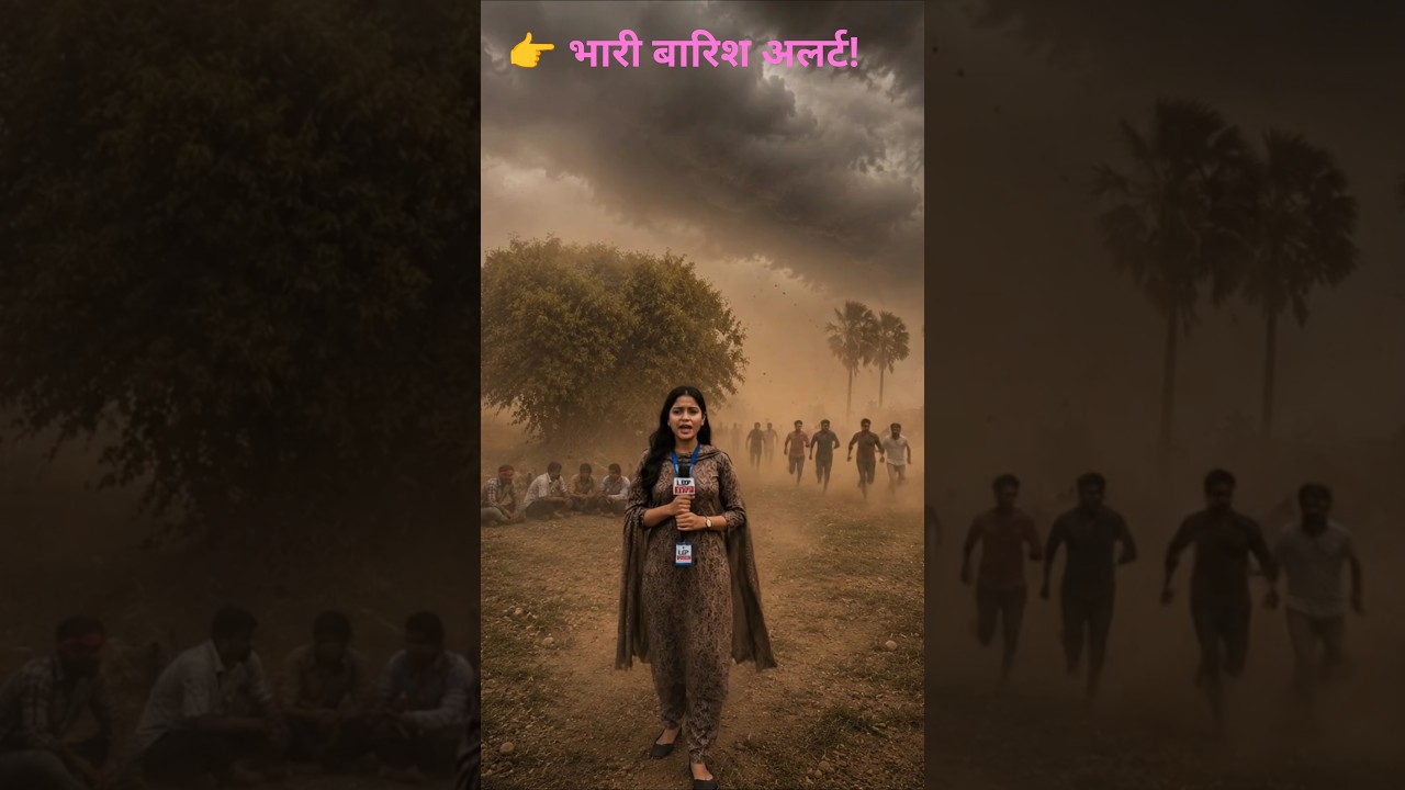 🚨 Weather Alert in Bihar! Heavy Rain in the Next 3 Hours ⚡ | LBP NEWS LIVE