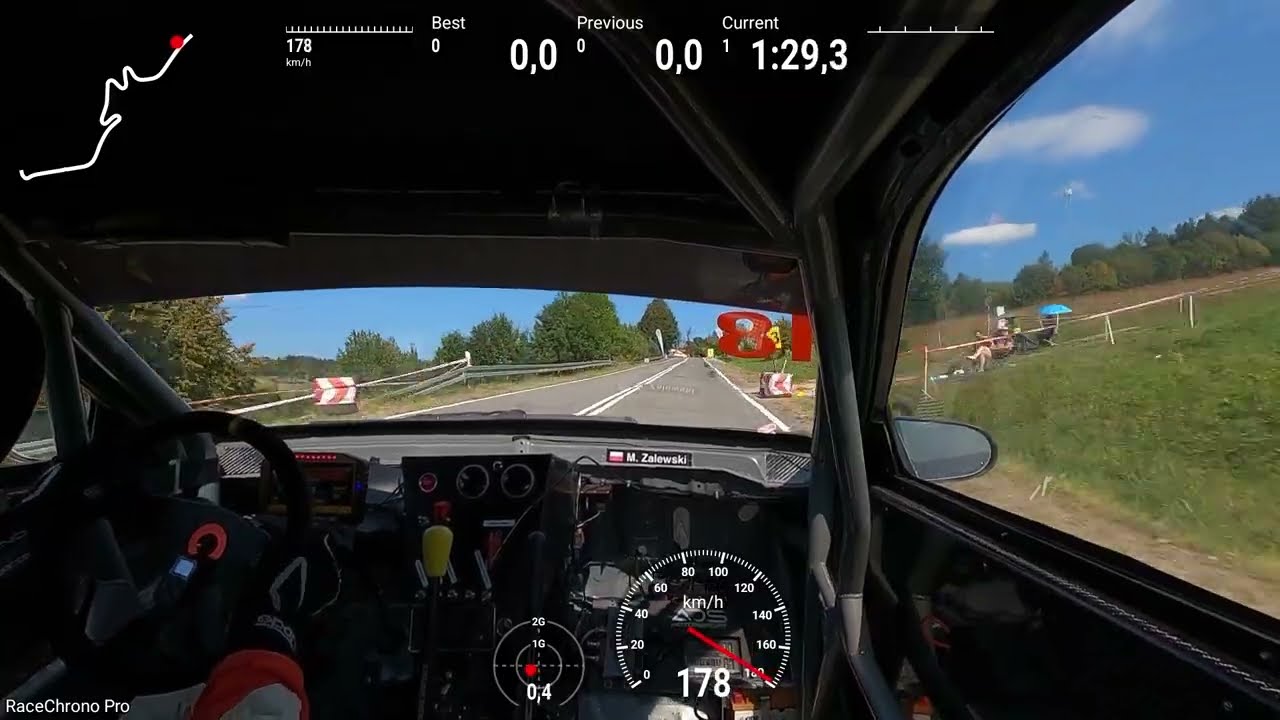 GSMP Szczawne 2024 onboard 1:32,170 Michał Zalewski Honda Civic IPERLEGGERA