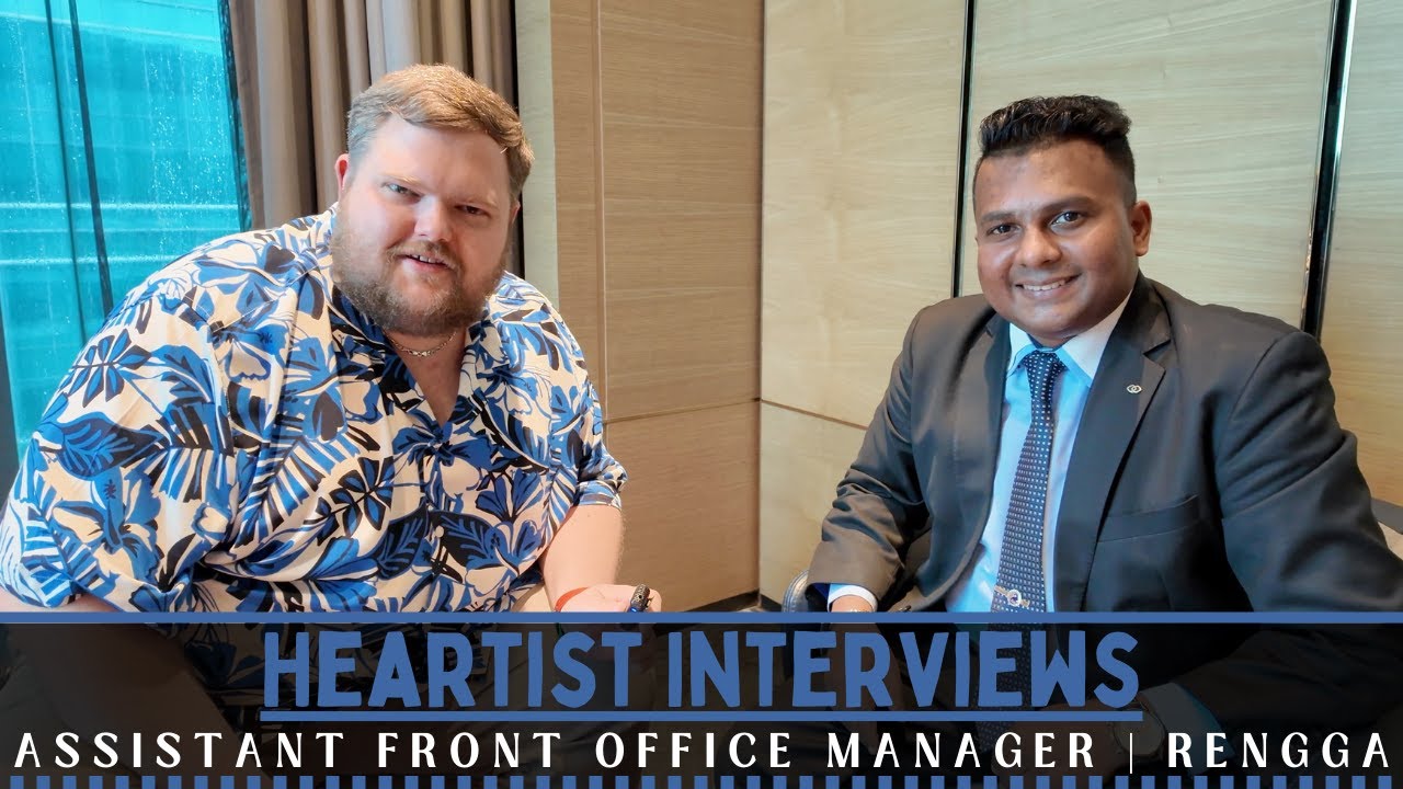 Assistant Front Office Manager Rengga  | ALL Accor Heartist Interview