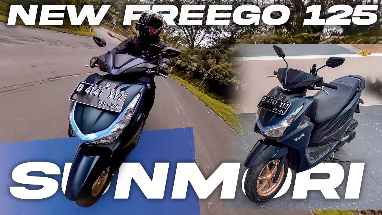 SUNMORI LEMBANG NEW FREEGO 125 CONNECTED COBA GASPOL POWERNYA DIBAWA NANJAK TERUS
