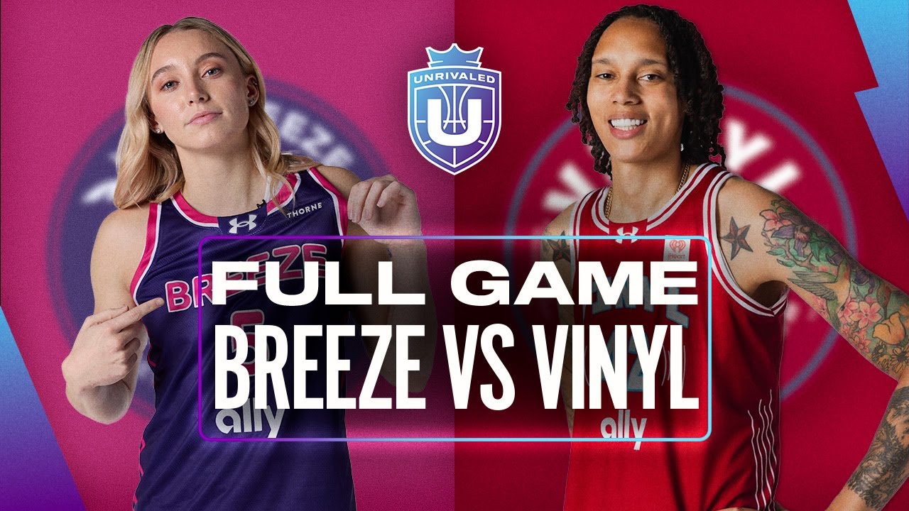FULL GAME: BREEZE vs. VINYL | Jan 17, 2026 | Unrivaled Basketball