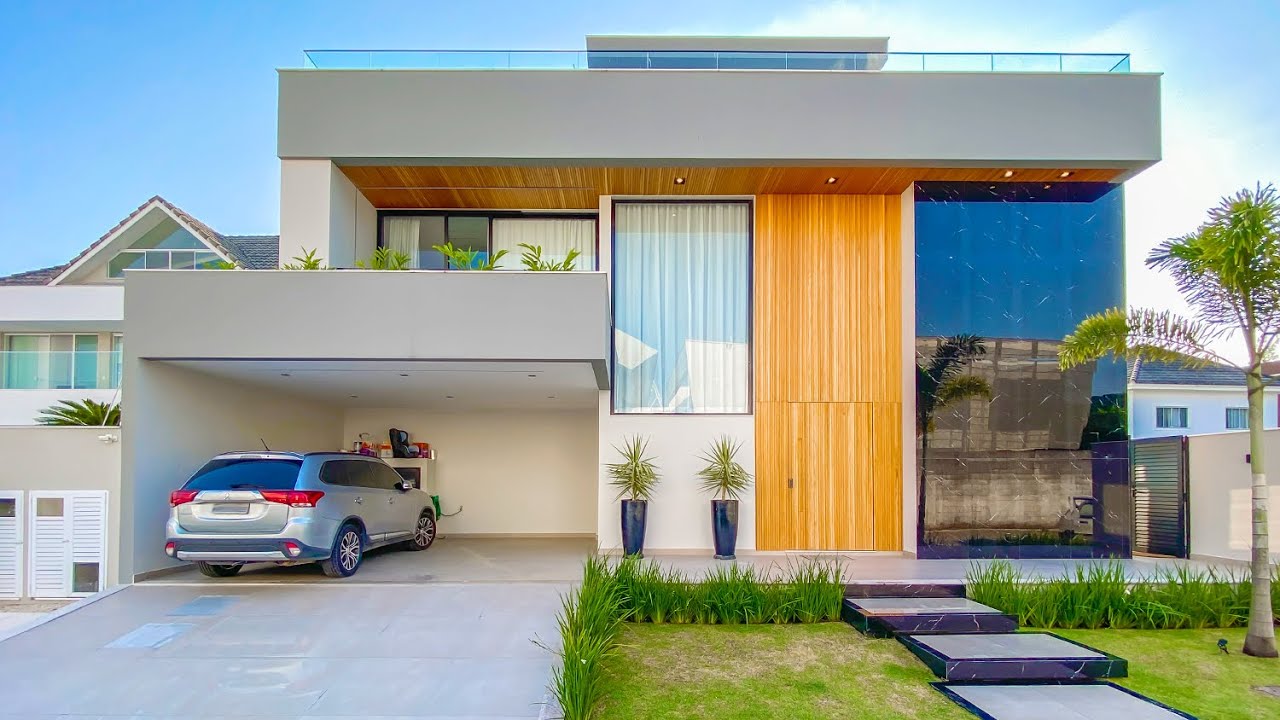 BEAUTIFULLY DECORATED LUXURY HOME FOR SALE IN BRAZIL! | REAL ESTATE TOUR #MODERNHOUSE