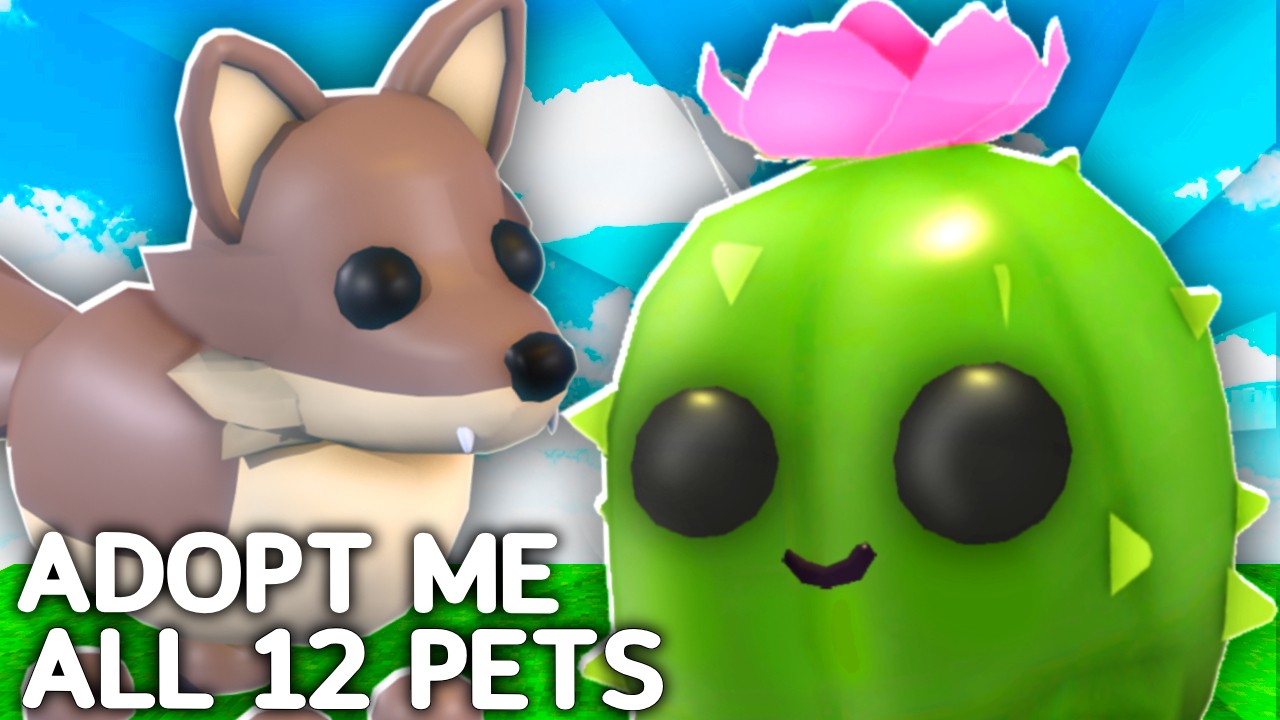 ALL 12 Desert Egg Pets In Adopt Me!
