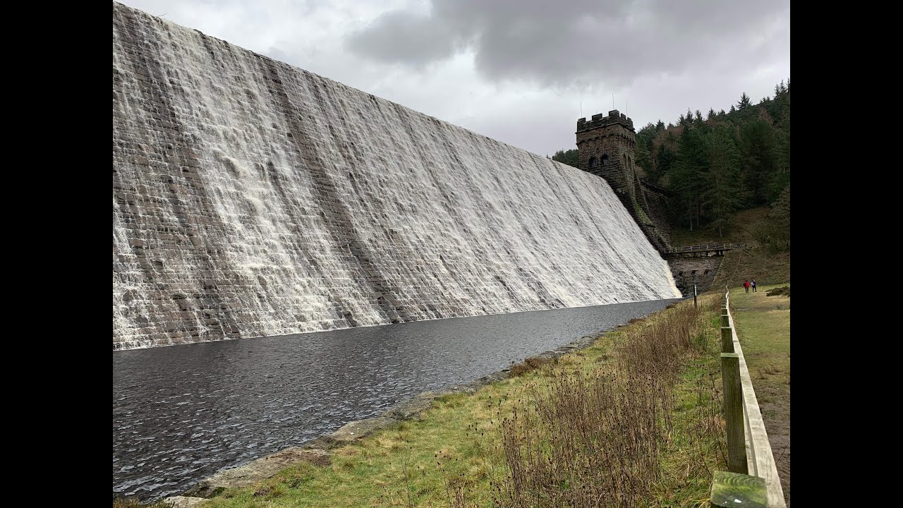 Cycling Around An Overflowing Derwent Reservoir - Come See The Amazing Views!