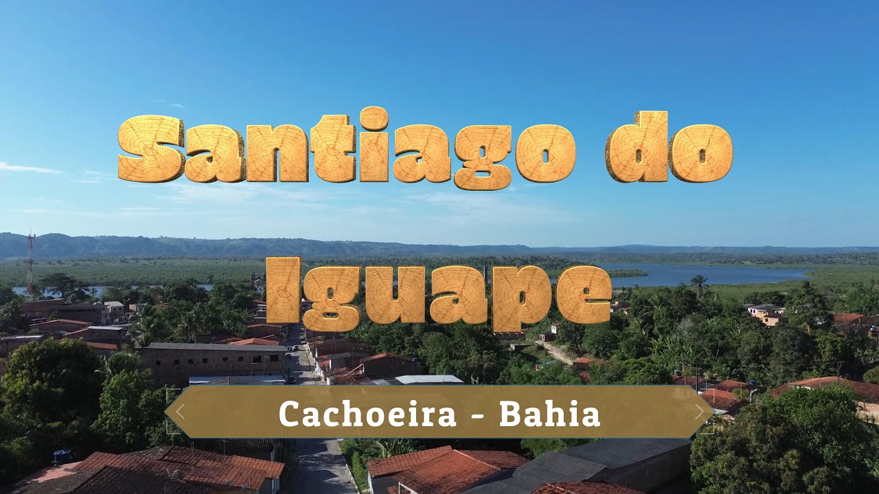 Sobrevoando com o Drone DJI Air 3, o Distrito de Santiago do Iguape, Cachoeira - Bahia.
