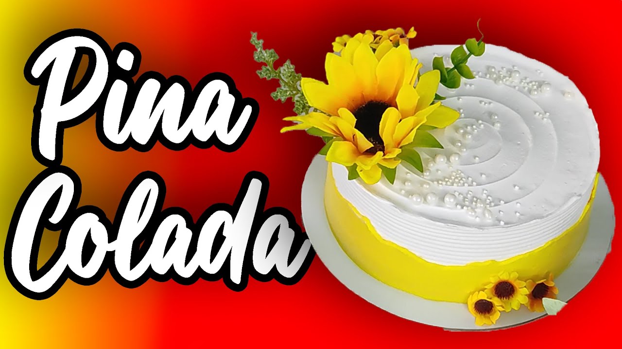 EGGLESS PINACOLADA CAKE | Easy Recipe | Harsha Balwani | Sweet Wonders
