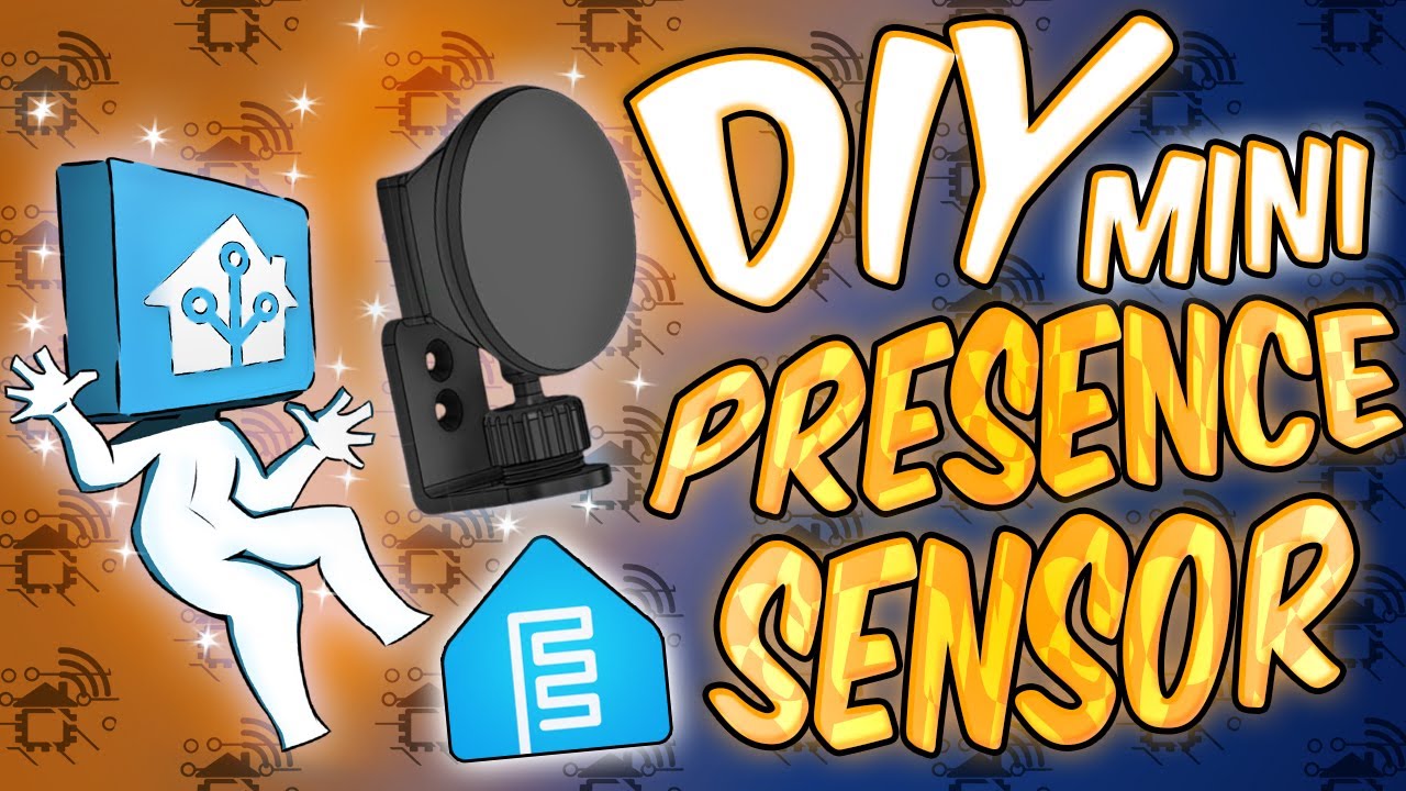 mini DIY mmWave Presence Sensor | ESP32-C3 + LD-2450