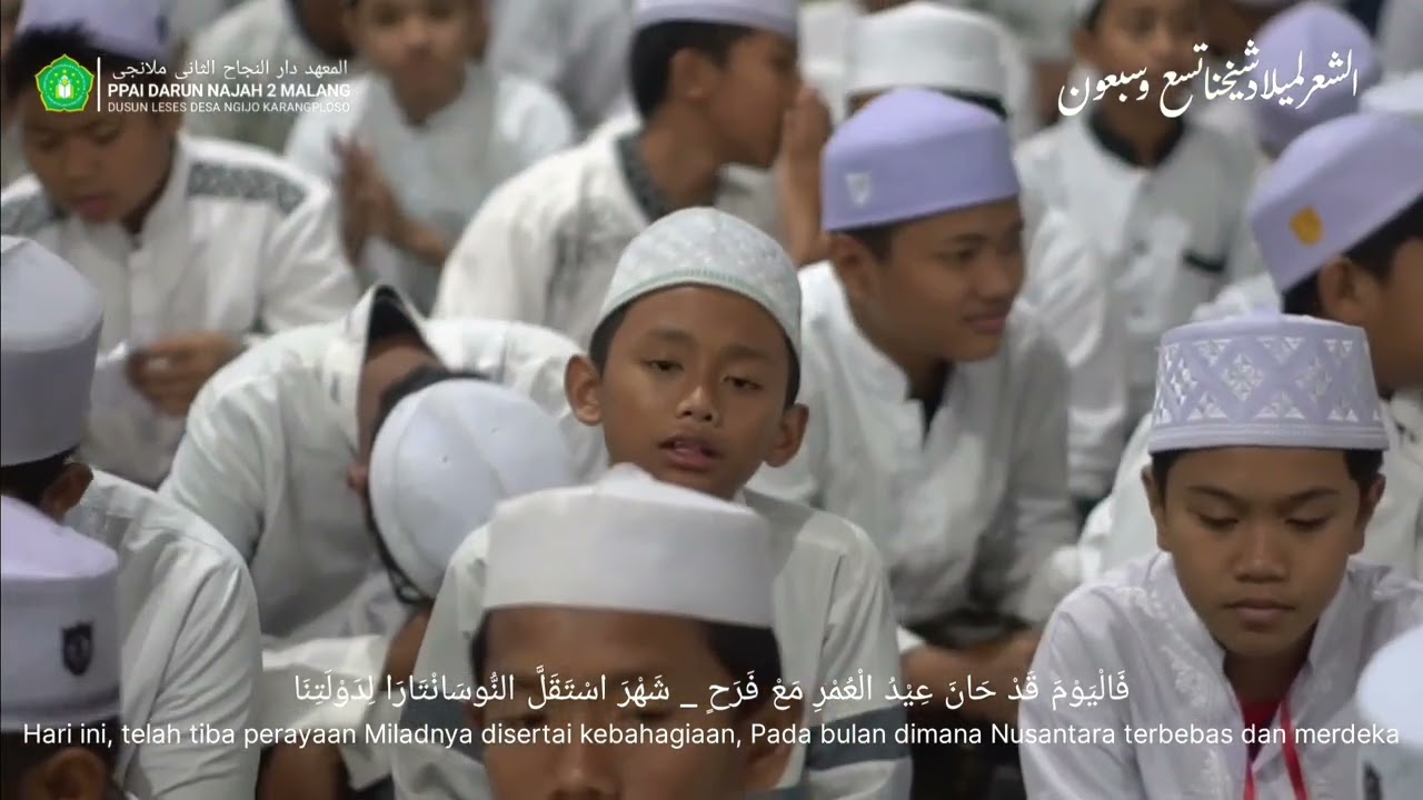 Syair Milad Syaikhina ke-79 | Doa santri untuk guru