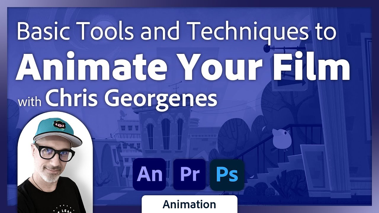 Simple Techniques to Create an Animated Film in Adobe Animate and Premiere Pro with Chris Georgenes