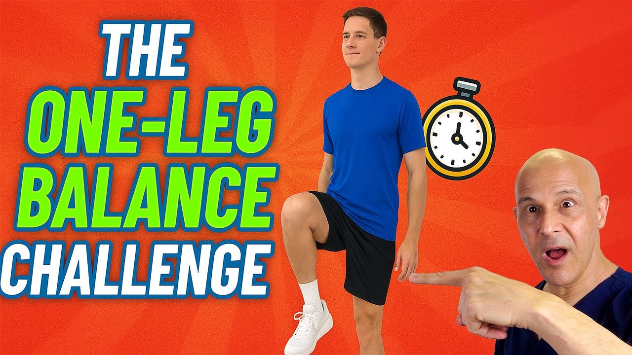 Most People Can&rsquo;t Balance on One Leg for 1 Minute&mdash;It Could Change Your Life!  Dr. Mandell