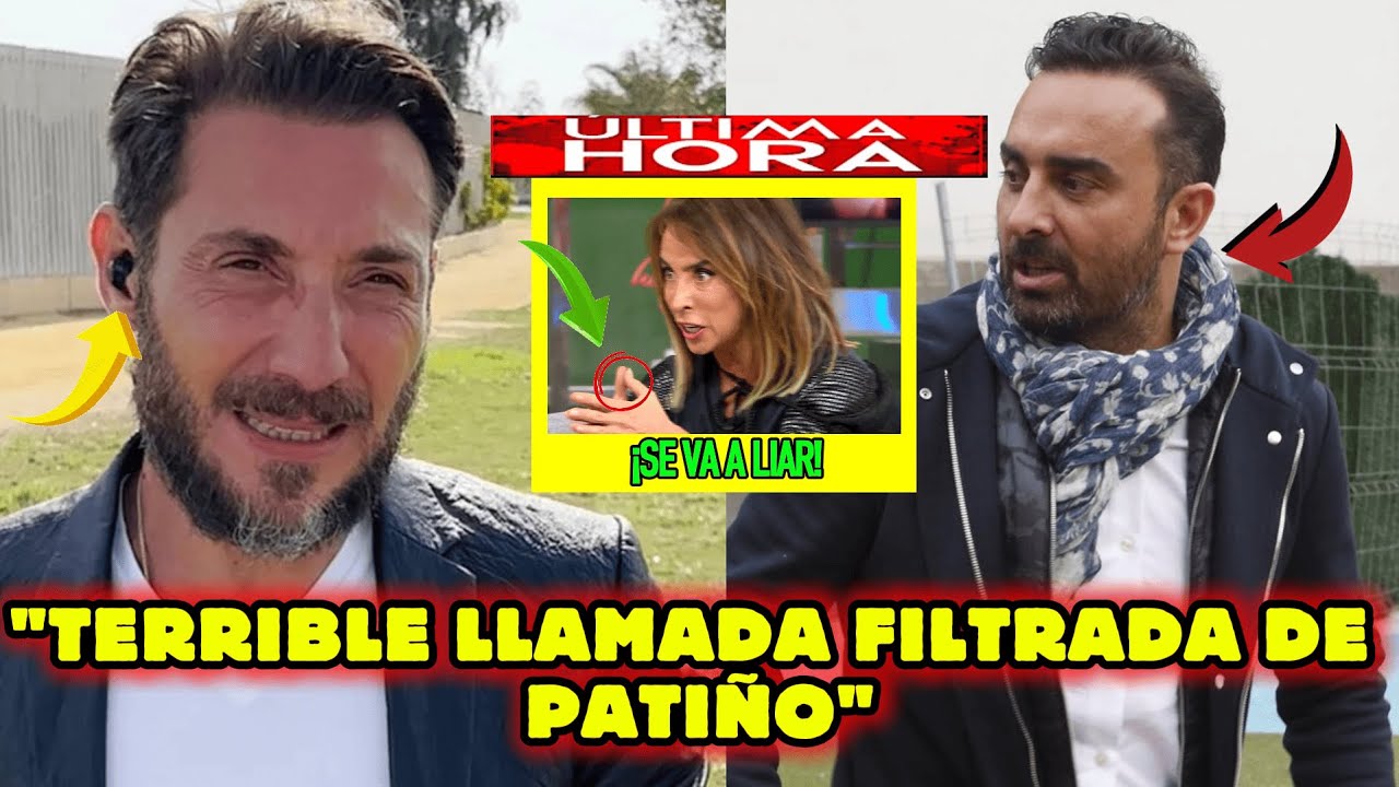 🔴¡FILTRAN LLAMADA! SALE LA VERDAD CON ANTONIO DAVID FLORES DE  ALBIAC CON MARÍA PATIÑO TRAS ROCÍO