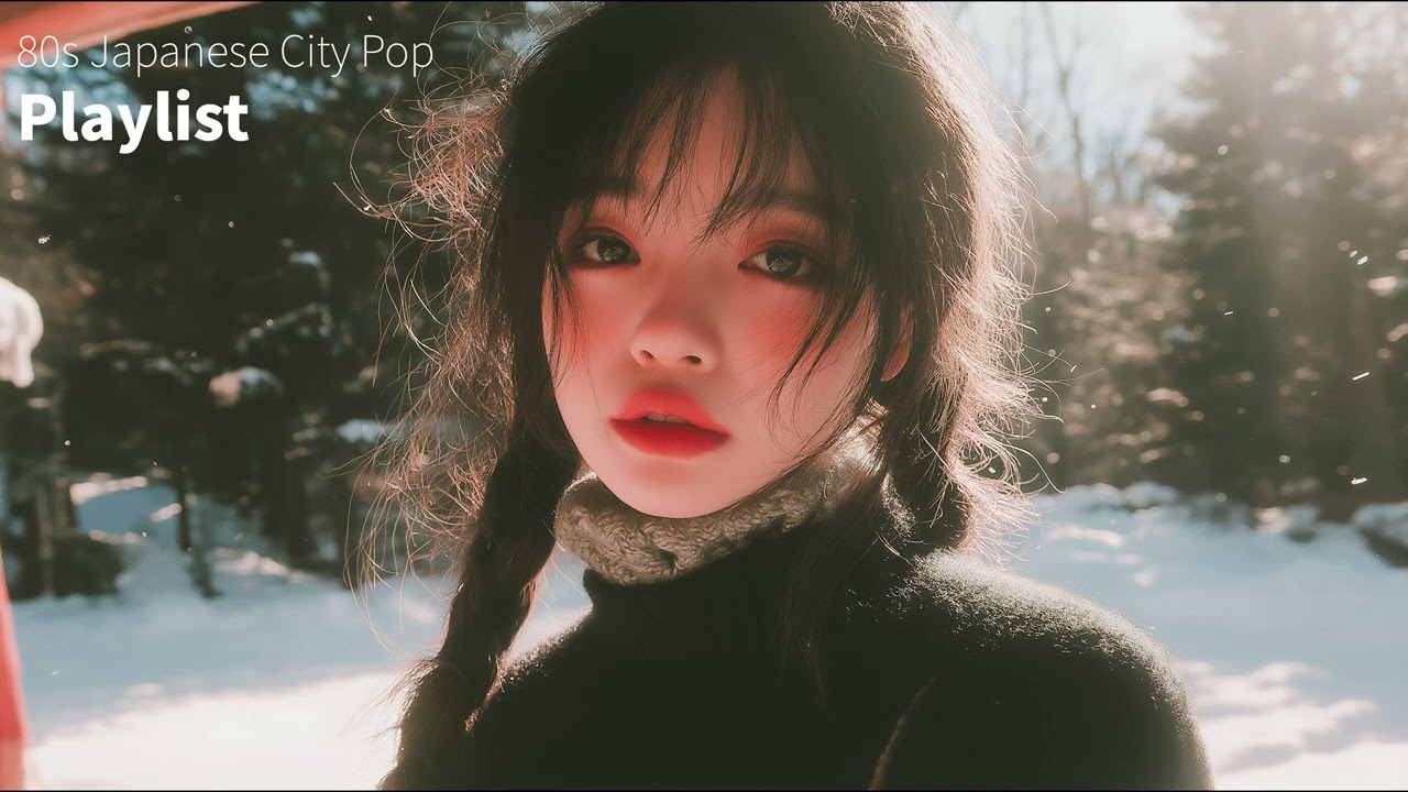 It’s 1984 and snowing in Tokyo 🏙️ City Pop Winter Mix