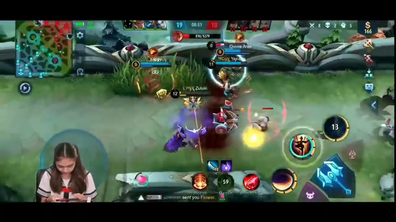 DEXIE DIAZ FIRST MANIAC KAY FANNY KAHIT LAG | MOBILE LEGENDS BANG BANG